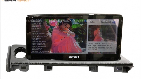 Màn hình DVD Android liền camera 360 xe Mazda 6 2018 - nay | Gotech Mazda 360 Limited